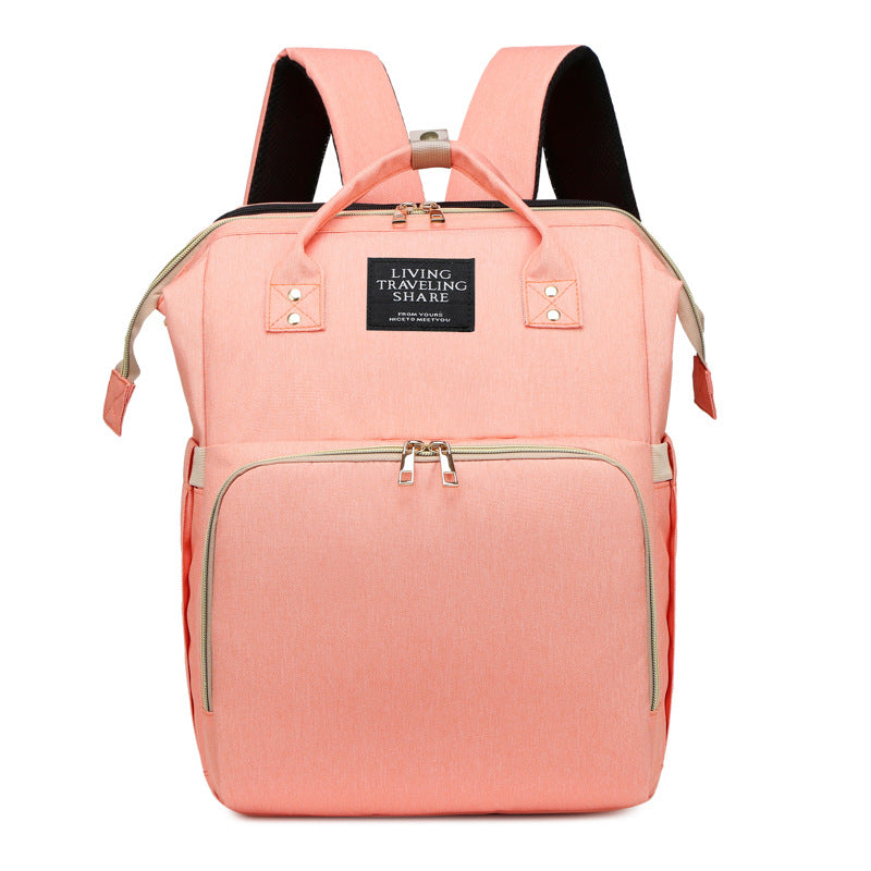 travelbud baby travel bag exterior pockets detail
