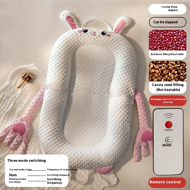 nestbud womb-like baby nest lounger travel friendly